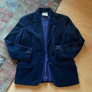 BLUE VELVET 💙 Blazer - Vintage Women’s